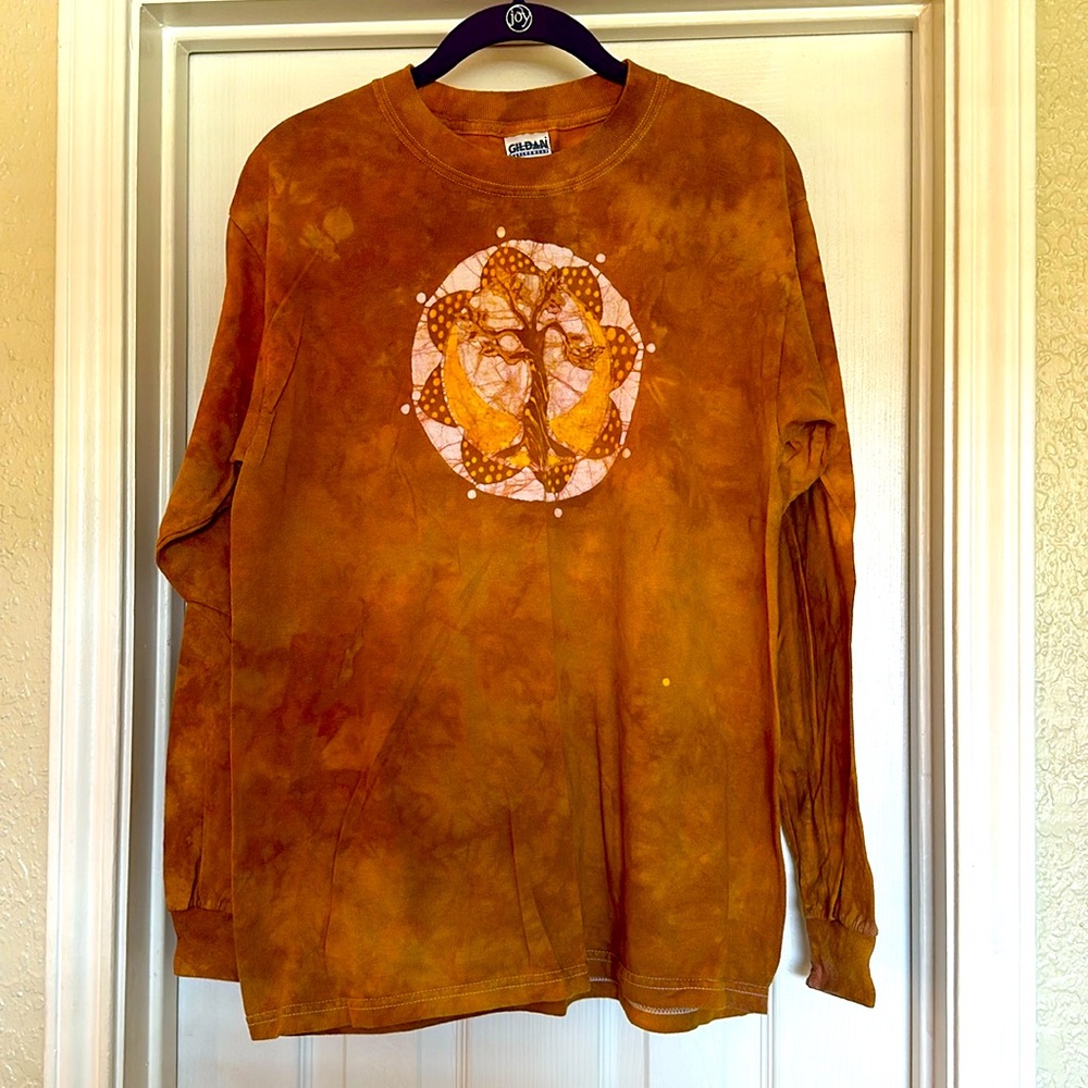 Vintage Alaska Tree Batik T-Shirt